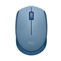 MOUSE LOGITECH M170 OPTICO INALAMBRICO RECEPTOR USB 1000DPI GRIS AZULADO