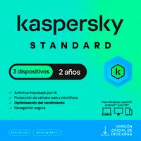 ESD KASPERSKY STANDARD 3 DISP 2 AÑOS
