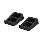 BASE ACTECK PARA BOCINAS VAULT ACOUSTIC BB400 / MEJORA LA ACUSTICA / INCLINACION 15* / AISLA LA VIBRACION / ADVANCED SERIES / NEGRO / AC-939737