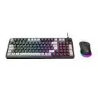 KIT GAMER BALAM RUSH SQUAD CONQUEST KG515 /  TECLADO - MOUSE / ALAMBRICO / ILUMINACION RGB / ANTI-GHOSTING / MULTIMEDIA / 97 TECLAS / ESPAÑOL / WIN / 7200 DPI AJUSTABLE / OPTICO / NEGRO / BR-940443