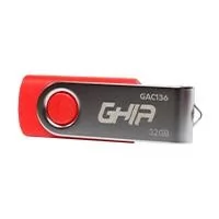 MEMORIA GHIA USB 32GB USB 2.0 COMPATIBLE CON ANDROID/WINDOWS/MAC COLOR ROJO/AZUL/NEGRO