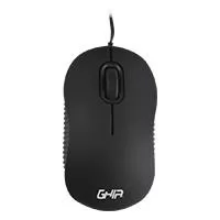 MINI MOUSE USB RETRACTIL GHIA COLOR NEGRO