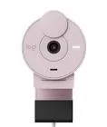 WEBCAM LOGITECH BRIO 300 COLOR ROSA FHD 1080 A 30 FPS AUTO ENFOQUE, MICROFONO USB-C 3.1 WIN/MAC OS