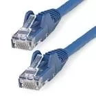 CABLE ETHERNET CAT 6 DE 50 CM - LSZH - CABLE DE RED PATCH CAT6 UTP RJ45 POE DE 100W 10 GBE SIN ENGANCHES AZUL, ETL - STARTECH.COM MOD. N6LPATCH50CMBL
