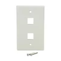 PLACA DE PARED DE 2 SALIDAS RJ45 - COLOR BLANCO - STARTECH.COM MOD. PLATE2WH